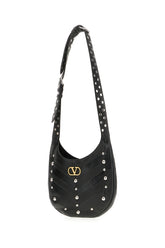 Slate leather Hoboho shoulder bag -  | High Quality Luxury Handbag Shop
