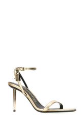 Platinum leather sandals -  | High Quality Luxury Handbag Shop