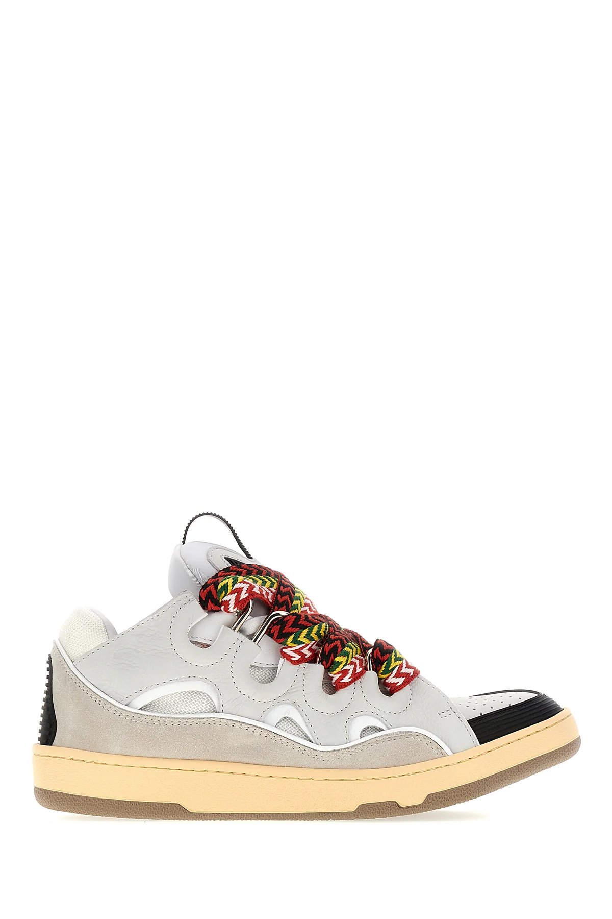 Multicolor leather and polyester Curb sneakers -  | High Quality Luxury Handbag Shop