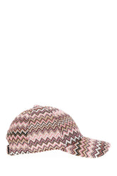 Multicolor viscose blend baseball cap -  | High Quality Luxury Handbag Shop