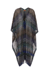 Embroidered viscose blend cape -  | High Quality Luxury Handbag Shop