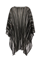 Embroidered viscose blend cape -  | High Quality Luxury Handbag Shop