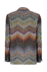 Embroidered viscose blend blazer -  | High Quality Luxury Handbag Shop