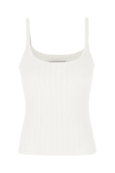 White viscose blend top -  | High Quality Luxury Handbag Shop