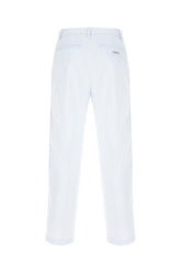 Powder blue cotton pants -  | High Quality Luxury Handbag Shop