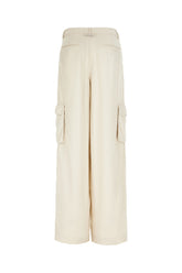 Sand lyocell pant -  | High Quality Luxury Handbag Shop