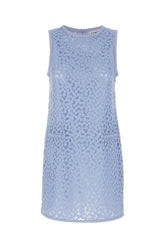 Powder blue polyester dress -  | High Quality Luxury Handbag Shop