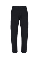 Navy blue stretch cotton pants -  | High Quality Luxury Handbag Shop