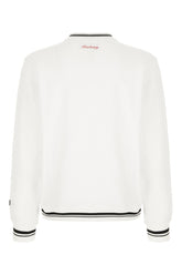 Two-tone cotton blend sweatshirt -  | High Quality Luxury Handbag Shop