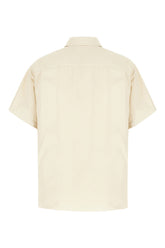 Camicia in cotone sabbia -  | High Quality Luxury Handbag Shop