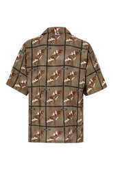 Printed viscose shirt -  | High Quality Luxury Handbag Shop
