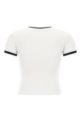 White cotton t-shirt -  | High Quality Luxury Handbag Shop
