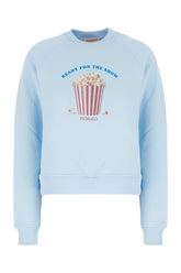 Light blue cotton sweater -  | High Quality Luxury Handbag Shop