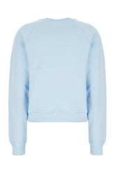 Light blue cotton sweater -  | High Quality Luxury Handbag Shop