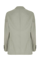 Sage green silk blazer -  | High Quality Luxury Handbag Shop