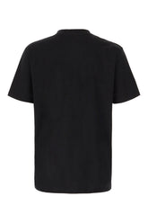 Black cotton t-shirt -  | High Quality Luxury Handbag Shop