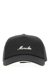 Black cotton baseball cap -  | High Quality Luxury Handbag Shop