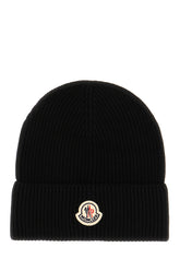Black cotton beanie hat -  | High Quality Luxury Handbag Shop
