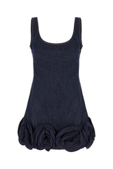 Denim mini dress -  | High Quality Luxury Handbag Shop