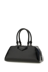 Black leather small Antigona East-West handbag -  | High Quality Luxury Handbag Shop