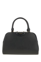 Black leather medium Antigona East-West Soft handbag -  | High Quality Luxury Handbag Shop