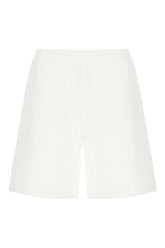 White cotton bermuda shorts -  | High Quality Luxury Handbag Shop