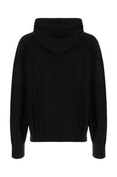 Black wool and cashmere sweatshirt -  | High Quality Luxury Handbag Shop