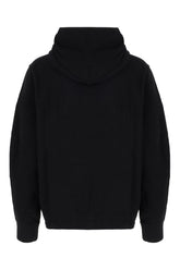 Black cotton sweatshirt -  | High Quality Luxury Handbag Shop