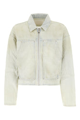 Printed denim jacket -  | High Quality Luxury Handbag Shop