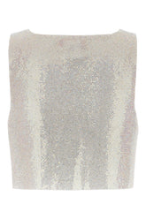 Embellished fabric top -  | High Quality Luxury Handbag Shop