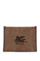 Printed leather clutch -  | High Quality Luxury Handbag Shop