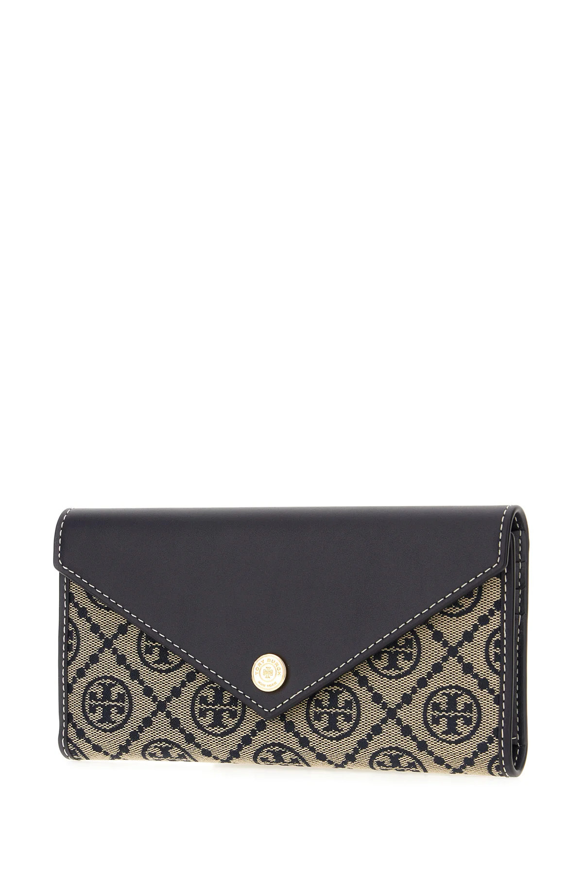 Embroidered canvas T Monogram envelope wallet -  | High Quality Luxury Handbag Shop