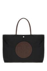 Black nylon Ella shopping bag -  | High Quality Luxury Handbag Shop