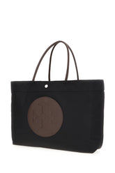 Black nylon Ella shopping bag -  | High Quality Luxury Handbag Shop