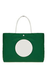 Green nylon Ella shopping bag -  | High Quality Luxury Handbag Shop
