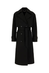 Black cotton trench -  | High Quality Luxury Handbag Shop