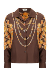 Printed silk shirt -  | High Quality Luxury Handbag Shop