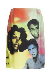 Printed silk skirt -  | High Quality Luxury Handbag Shop