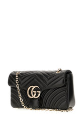 Pink nappa leather medium GG Marmont shoulder bag -  | High Quality Luxury Handbag Shop
