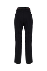 Midnight blue wool pants -  | High Quality Luxury Handbag Shop