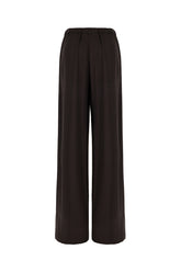 Chocolate silk pants -  | High Quality Luxury Handbag Shop