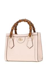 Pink leather small Diana handbag -  | High Quality Luxury Handbag Shop