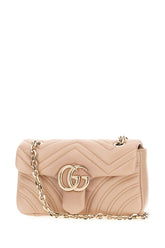 Pink nappa leather small GG Marmont shoulder bag -  | High Quality Luxury Handbag Shop