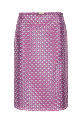 Printed silk skirt -  | High Quality Luxury Handbag Shop