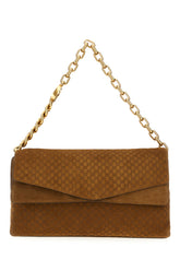 Camel suede large shoulder bag -  | High Quality Luxury Handbag Shop