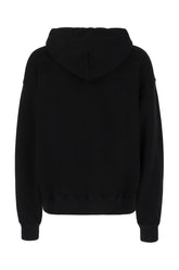 Black cotton sweatshirt -  | High Quality Luxury Handbag Shop