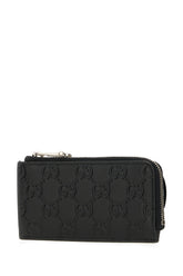 Black leather wallet -  | High Quality Luxury Handbag Shop
