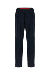 Navy blue tech panama pants -  | High Quality Luxury Handbag Shop