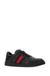 Black nappa leather Screener sneakers -  | High Quality Luxury Handbag Shop