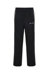 Black cotton and polyester joggers -  | High Quality Luxury Handbag Shop